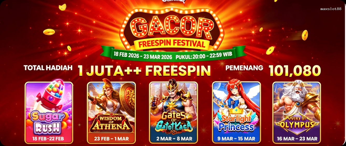 Login maxslot88 Sekarang Bonus Melimpah